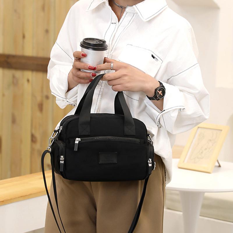 Bolsos de nylon para mujeres bolsas de mensajería impermeables de gran  capacidad Bolsos de mano simples de moda comprar a buen precio — entrega  gratuita, reseñas reales con fotos — Joom