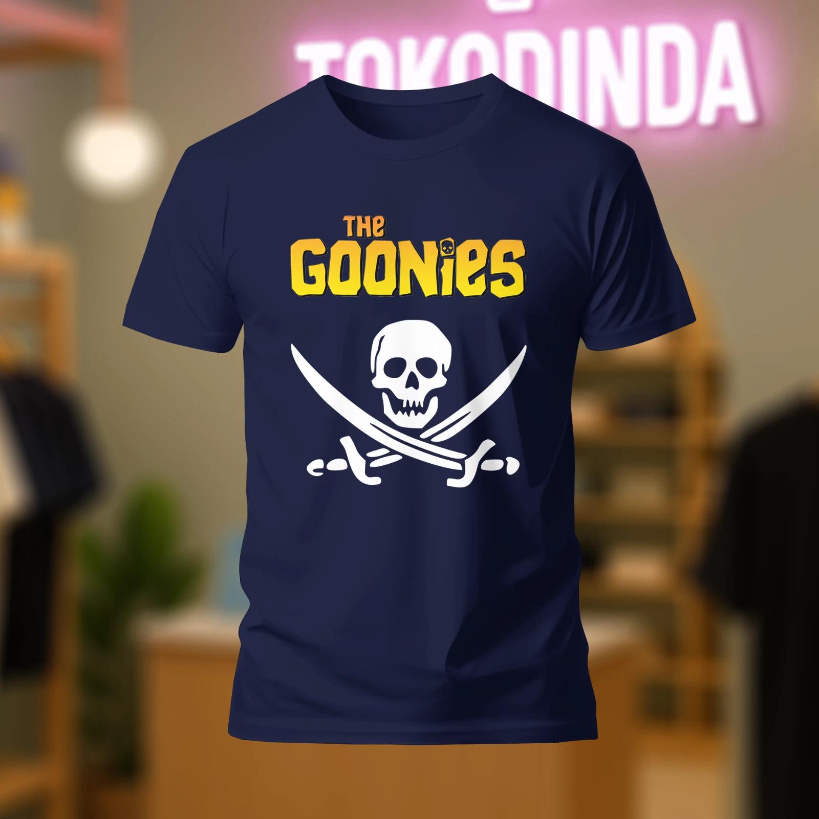 Men s and Women s T-shirts The Goonies logo T-Shirt S-5XL S
