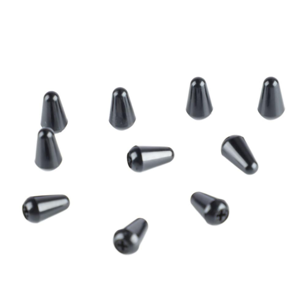 20PCS Plastic Guitar Toggle Switch Tips White/Yellow/Black Switch Knob Cap Guitar Accessories