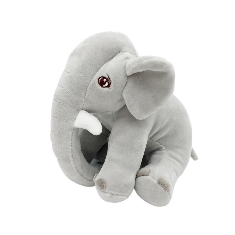 

20 см кавайные плюшевые игрушки слон милые животные слон мягкие куклы для детей день рождения рождественские подарки 20cm серый