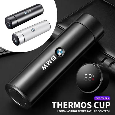 Nová Chytrá Termoska do Auta s Displejem Teploty Hrneček na Kávu Pro BMW X1 X2 X3 X5 X4 X6 X7 G30 G20 G32 G11 G12 F40 F30 F20 F1