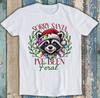 Désolé Père Noël j'ai été sauvage Mème de Noël T-shirt Cadeau Drôle 1829