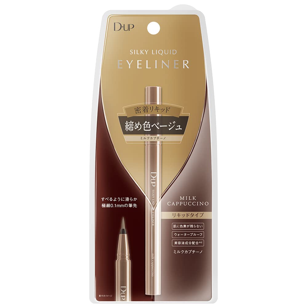 

Silky Liquid Eyeliner WP Milk Cappuccino D-UP (1 bottle)