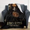 1pc Lord of the Rings Return of the King Flannel Blanket Soft Warm Throw for Home, Office, Travel, All-Season Cozy Bedding GiftL1301