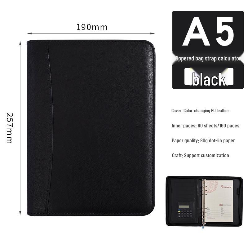 А5 B5 Бизнес Папка-органайзер на молнии и папка для документов