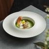 Chengxiang Ceramic Plate Dish Household Western Food Plate Pasta  Straw Hat Plate Soup Senior Hotel Tableware