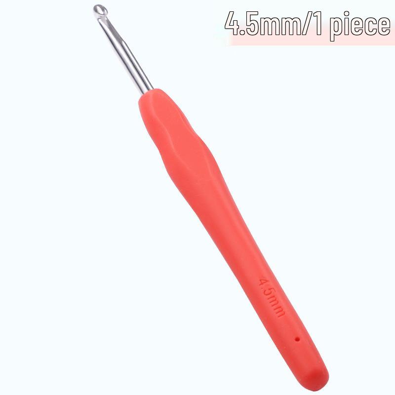 Soft Grip Crochet Hook Set: Handmade Yarn Dolls, Stainless Steel Needles & Knitting Materials