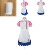 Dangan Ronpa 2 Mikan Tsumiki Pink White Uniform Suit Costume