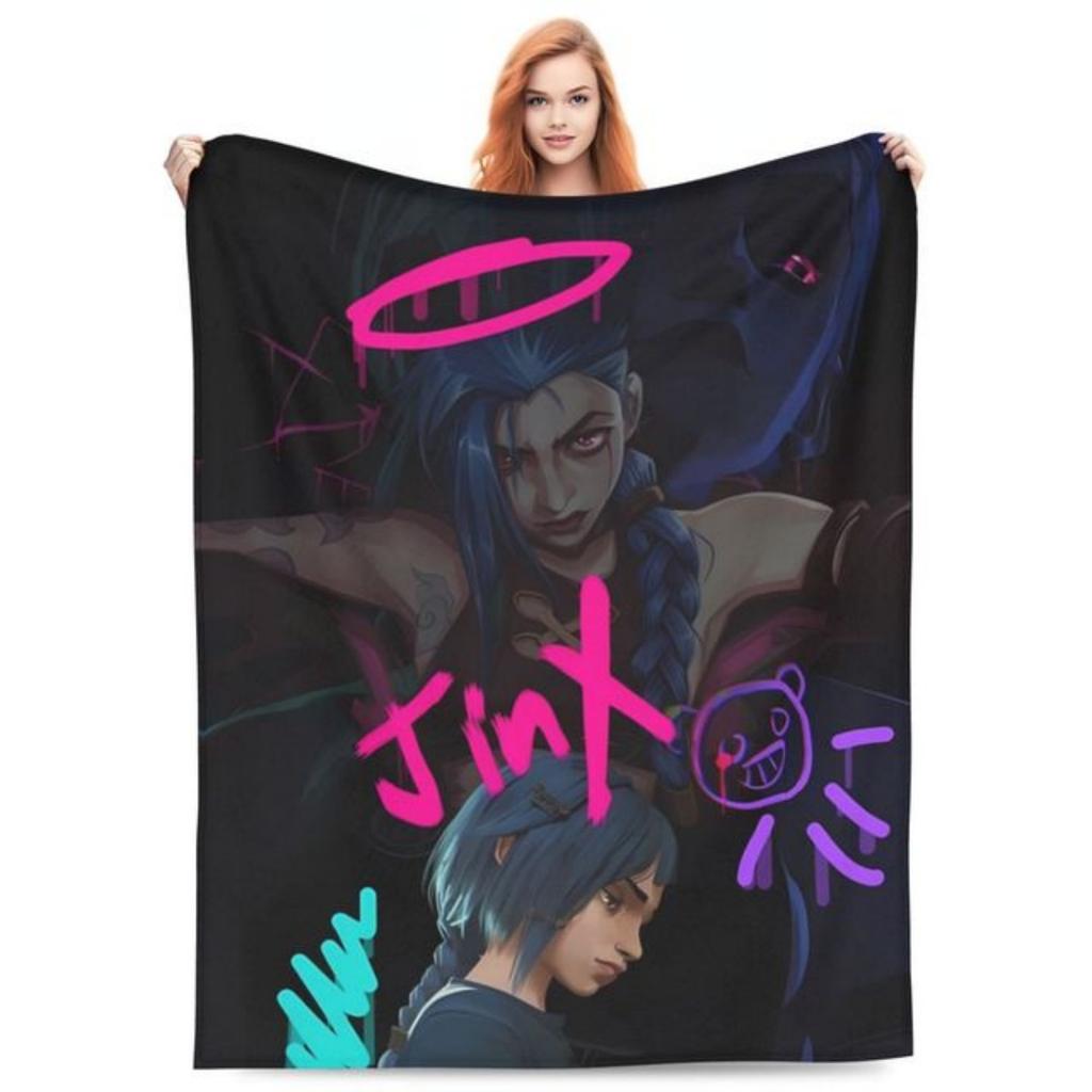 Arcane Blanket 3DPrint Soft Rug Winter Warm Plush Soft Fluffy Blanket With Weight for Sofa Home Decoration Gift for Your Friends