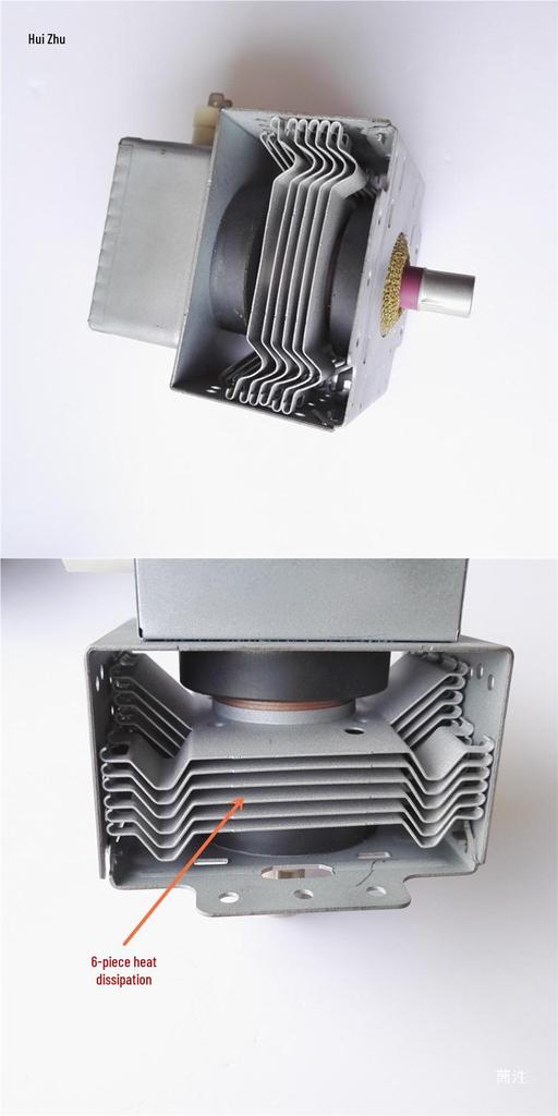 Universal Microwave Magnetron M24FB-610A, Six-Hole Heating Tube 410A