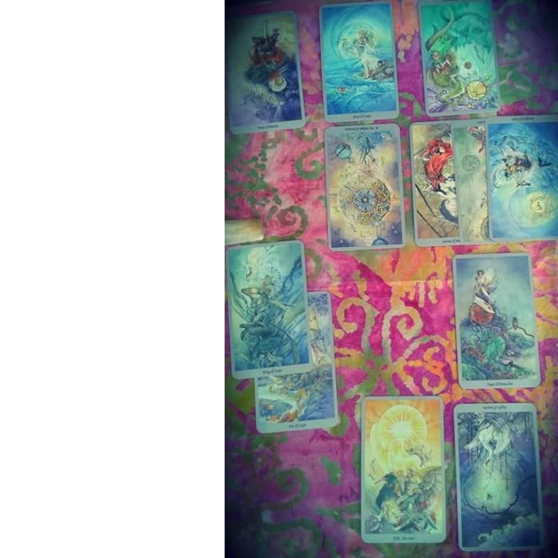 Věštění tarot Shadowscapes Tarot paluba Čarodějnice Věštění Osud Karta věštění Rodinný přítel