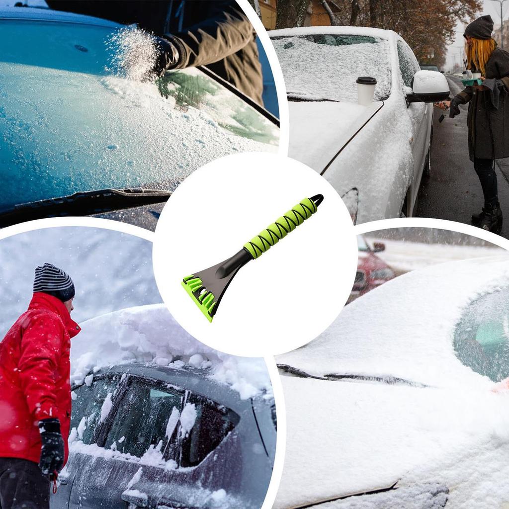 Vehicle-mounted Snowplow,tool For Sweeping Snow, Scraping Snow, Defrosting, -icing, And Ice Scraping.