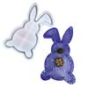 Cute Rabbit Shaped Trays Crafting Mold Flexible Silicone Container Mold For Making Rabbit Shaped Trays And Organizers