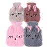 Hot Water Bag With Knitted Soft Cozy Cover Winter Warm Heat Reusable Hand Warmer