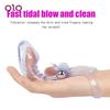 Funny He And She Finger Sleeve Point Massager Sex Toys Dildo Unisex Silicone Vibrator G