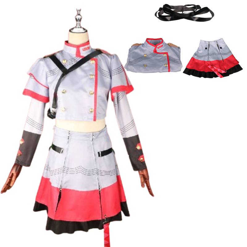 

Тэто Косплей Касанэ Костюм Платье Набор Мультяшная Ролевая Игра Хэллоуин Модная Вечеринка L красный