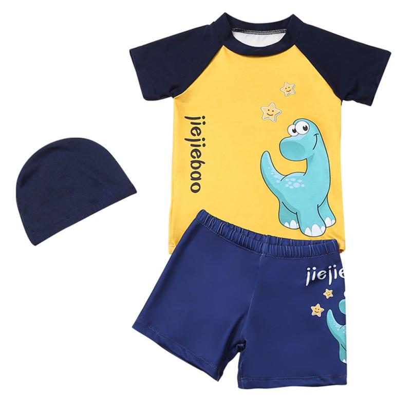 A2Z Kids Badeanzug 2-teilig - Jungen Badeset Mit Rashguard