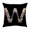 Luxury Home Decor Pillow Cover Car Living Room Sofa Cushion Cover Mechanical Style Letter Pattern Cushion Cover