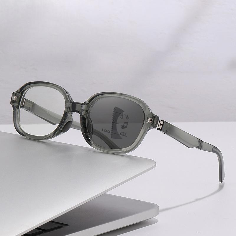 

Portable Folding Presbyopia Eyeglasses Multi-focal Photochromic- Lenses With Near And Far Vision 6028 Professional Vision Correction 1.5