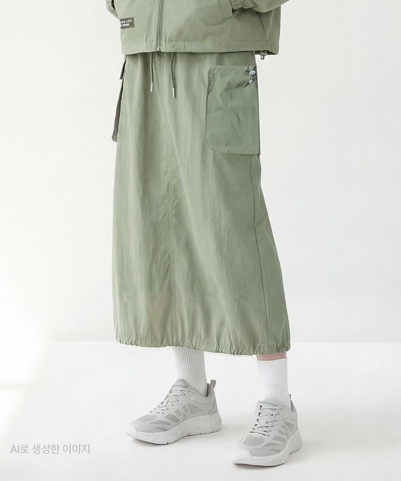 LIFEWORK Women'S Utility Cargo Pocket Skirt