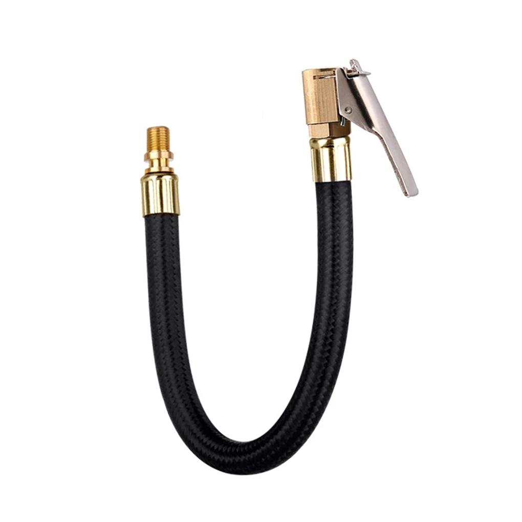 

Universal Bike Tire Inflator Flexible Extension Tube Air Pump Adapter Tyre Valve Extender Threaded Converter Automobile