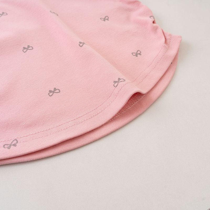 Girls' Short Sleeved Summer T-shirt Baby Casual Shirt, Fashionable Children's Clothing