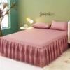 Lace Princess Bedspread Bed Skirt Style Dustproof Decorative Bedspread Big Heming 1.5/1.8/2m Mattress Anti Slip Protective Cover