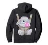 White Rabbit Carrying Baby Carrier Gum Hoodie