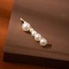 Pearl Word Clip Women'S Temperament Bangs Forehead Broken Hair Edge Clip High Sense Simple Bb Clip