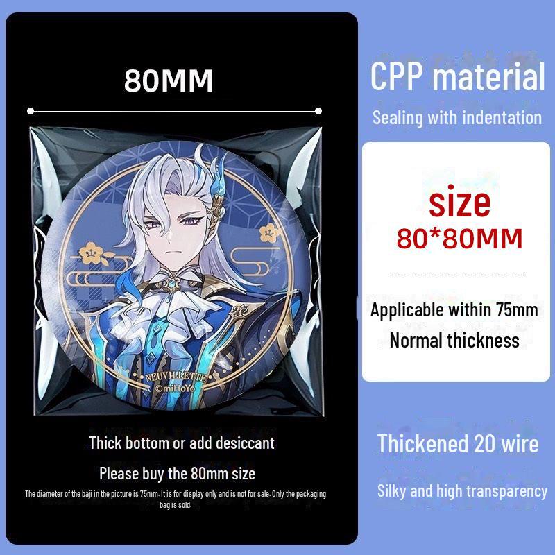 20-żyłowa folia CPP o wysokiej przezroczystości do albumów 3-calowych, małych etui na karty, 6-calowych filmów Polaroid, popcornu.