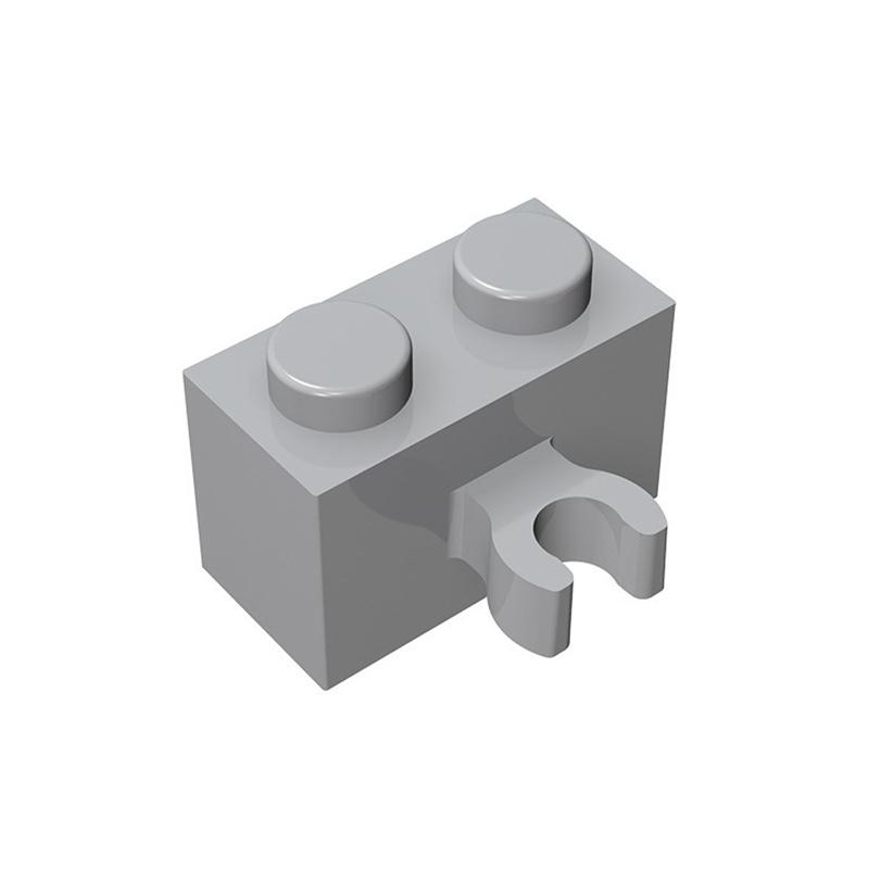 10pcs MOC Parts 95820 30237 Brick Special 1 X 2 with Clip Compatible Bricks Assmble Building Blocks Particle Toy Gift