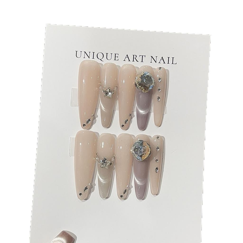 Pure Handmade Hits, High-end and Simple Smile, Cat Eye Small Diamond Boutique K9 Wearable Armor