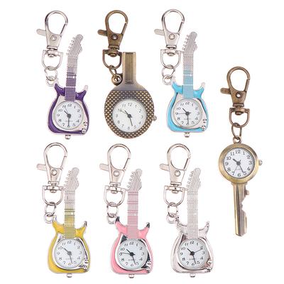 Lovely  Pocket Pendant Key Ring Clock Creative Quartz Watch Hanging