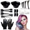 23 Pieces Hair Dye Coloring Kit Hair Dye Tools Hair Tinting Bowl Comb Dye Brush Ear Cover Gloves for Salon DIY Hair Coloring Bleaching