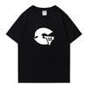 2026 Heißer Verkauf GZA Logo 100% Baumwolle Oversized T-Shirt Sommer Unisex Damen Unisex Rundhalsausschnitt Oberteil Bedruckt Hip Hop Kurzarm T-Shirts