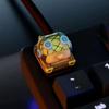 Cartoon Anime One Piece Figure DIY Nami Chopper Usopp Keycap Cross Mechanical Keyboard ESC Foundation Keycap Present
