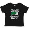 Inktastic Just A Boy Who Loves Garbage Trucks Baby Kids Boys T-Shirt Trash Infant Tees