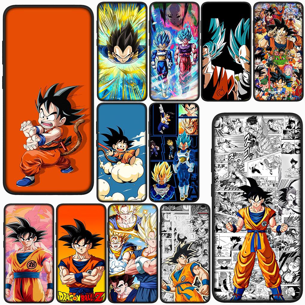 Cover for Samsung Galaxy S25 S24 S23 Fe Ultra Plus S7 Edge A05 A06 A16 A15 A35 Phone Case Super Vegeta Dragons Gokus Balls Z