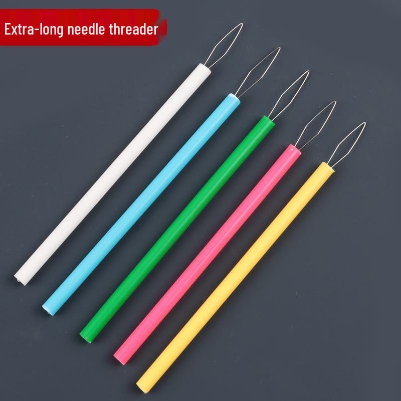 Automatic Gourd-Shaped Needle Threader for Sewing Machines - Ideal for Seniors
