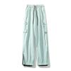 OEING Oversized Black Ski Cargo Pants