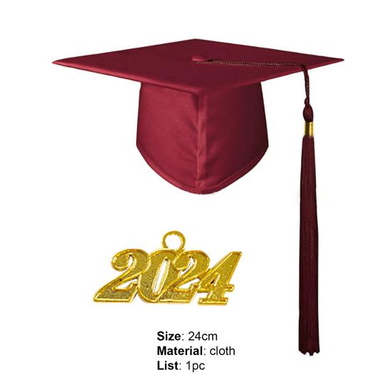 Graduation Cap Memorable Eye-catching Fabric Practical Coloful Graduation Hat for Student
