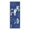 Kyoyu Japanese Tenugui Towel, Approx. 90x34cm, 100% Cotton, Chusen Dyeing, Akita Local Specialty, Japanese Goods, Japanese Pattern, Akita Dog, Cherry