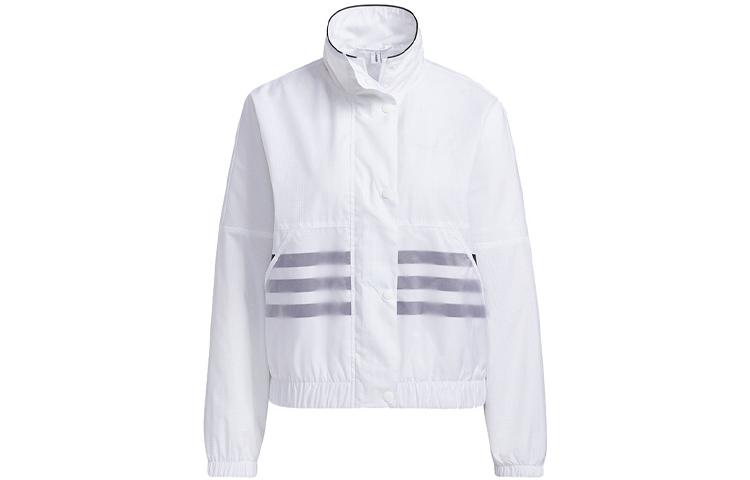 Adidas Neo Jackets Women s White Stand Collar Moderate Other GP5467 XL