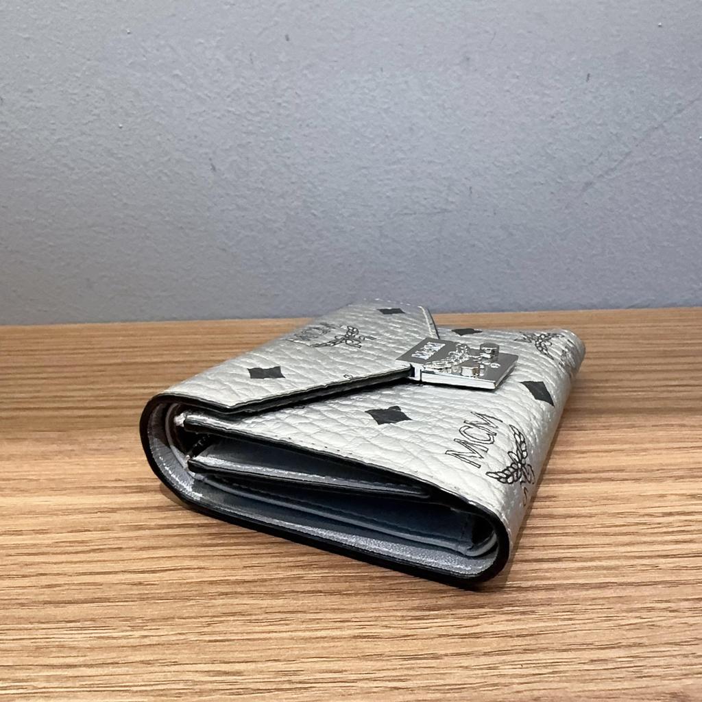 [Gebraucht] Grauer beschichteter Canvas Kleiner Kartenhalter - Sehr gut #1NE7PXS
