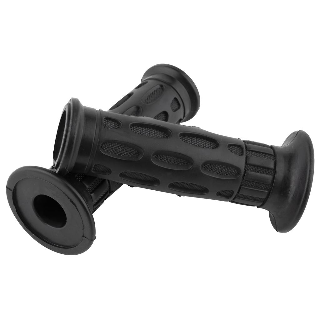 Kijima Grip Rubber Oval Dimple Black Suzuki Scooter 201-7166
