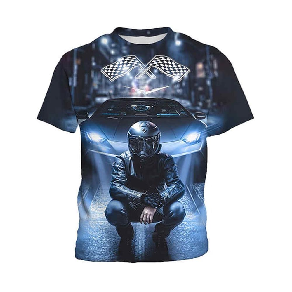 

Летняя одежда для мальчиков Футболки для детей Футболки с изображением автомобилей Детская одежда Повседневная одежда для мальчиков с коротким рукавом и принтом 100