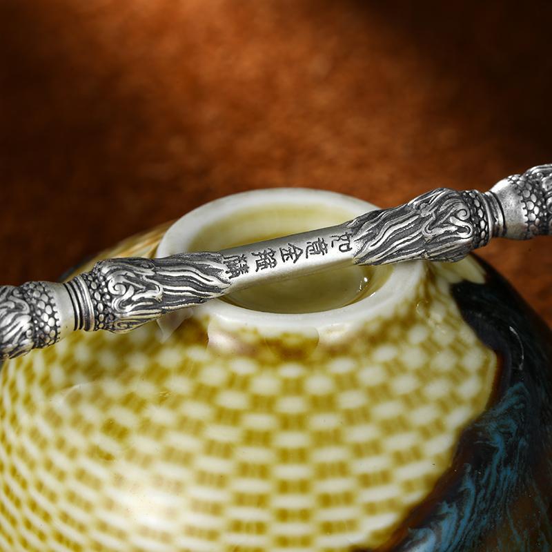 Necklace Retro Black Myth Wukong Ruyi Pendant for Men and Women