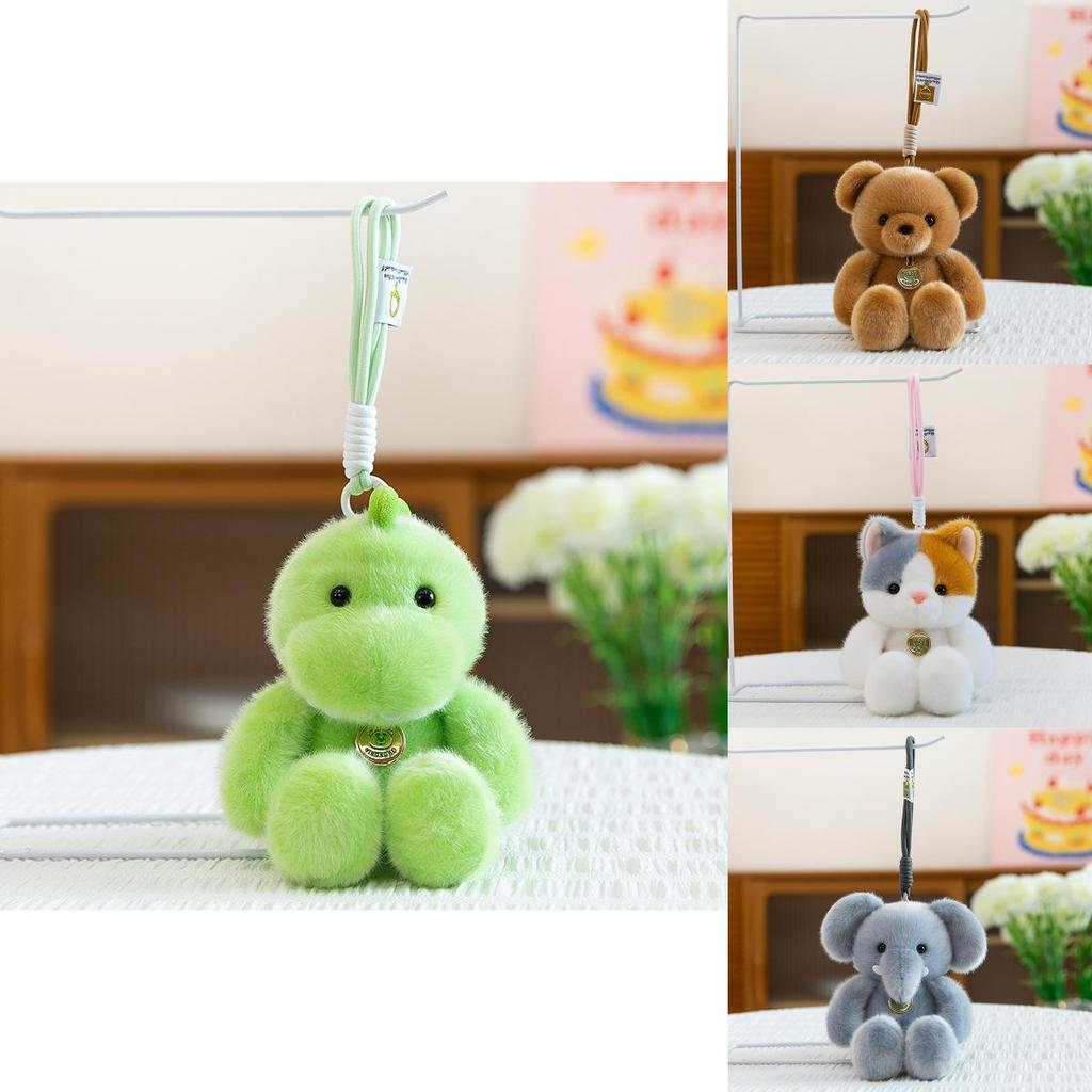 Plush Bunny Pendant Soft Toy For Kids Gift And Backpack Decoration