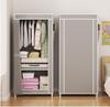 Easy-to-Assemble Bedroom Wardrobe Cabinet for Rental Room Storage
