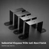 4 Pieces U-Shaped Deck Post Bracket Pre-Drilled for Garden Fencing, Woodworkers